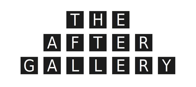 The After Gallery band name logo.